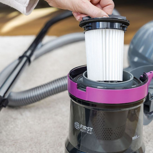 First Austria FA-5547-4-PU Vacuum Cleaner 800W Bagless 2lt Pink