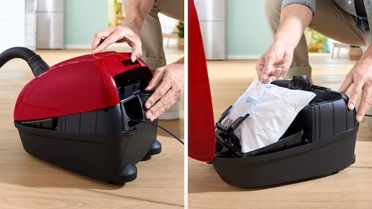 Bosch BGD38RD1H Vacuum Cleaner 600W Bagless 4lt Red