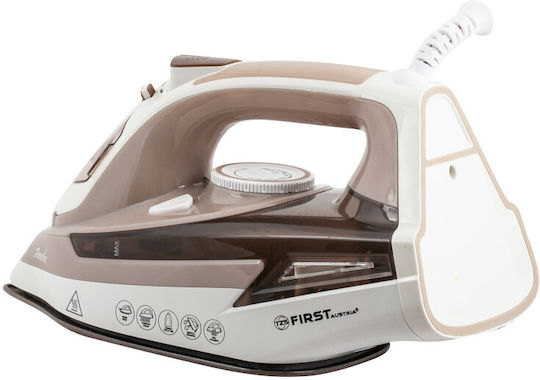 First Austria Σίδερο Ατμού 2300W με Κεραμική Πλάκα και Συνεχόμενη Παροχή 18gr/min