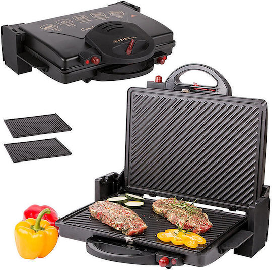 First Austria Sandwichmaker Grill 2000W Schwarz