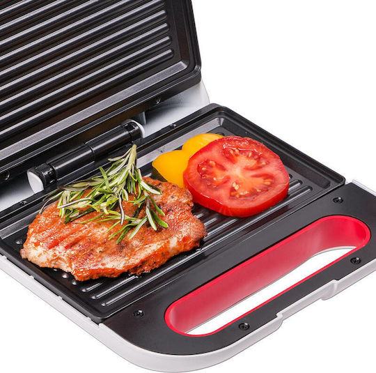 First Austria Sandwich Maker pentru for 2 Sandwiches Sandvișuri 800W Albă