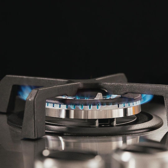 Cecotec Squad Domino Газов Автономен Плот Inox 29x51 см Сребърен
