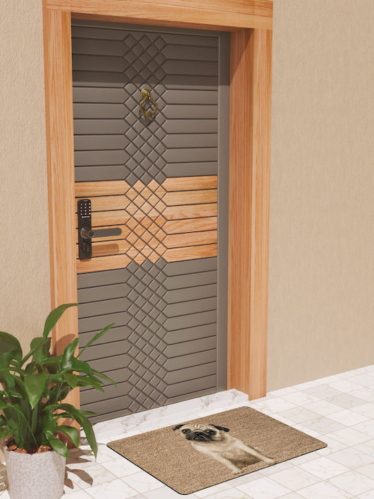 SteweHome Non-Slip Multicolour Doormat Thickness 10mm