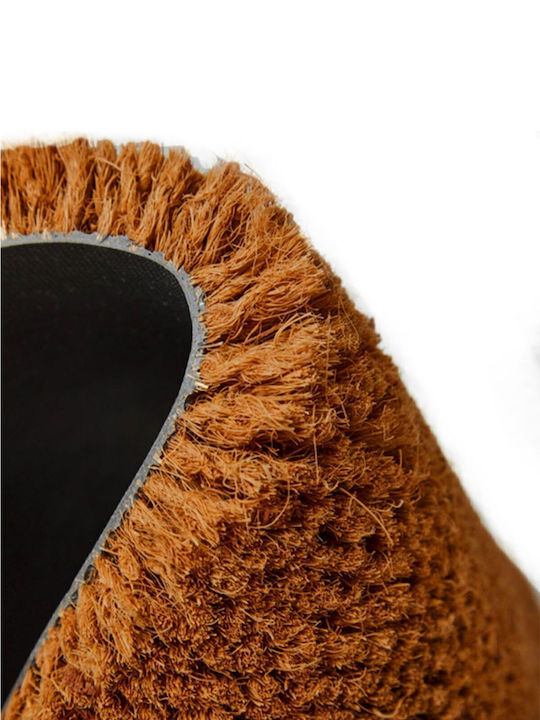 SteweHome Non-Slip Orange Doormat Thickness 15mm