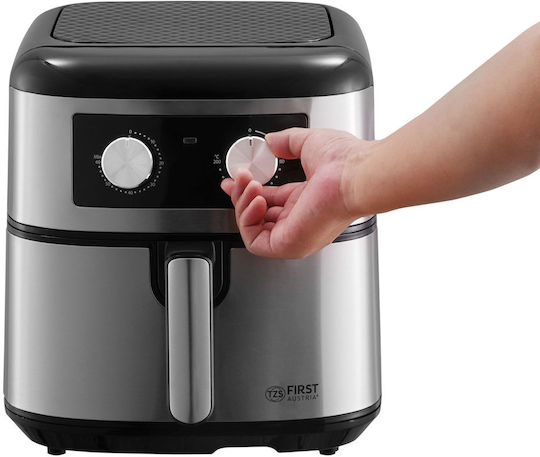 First Austria Air Fryer 8lt Ασημί FA-5053-7