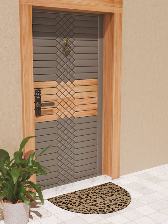 SteweHome Non-Slip Brown Doormat Thickness 10mm