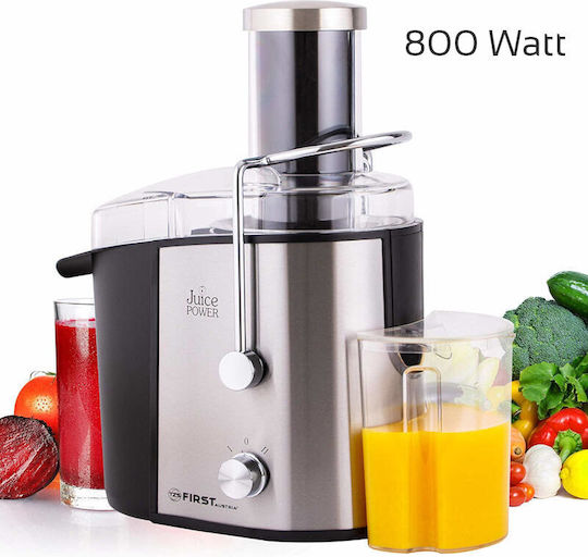 First Austria Αποχυμωτής 800W Inox Ασημί
