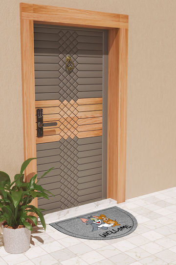 SteweHome Non-Slip Gray Doormat Thickness 10mm