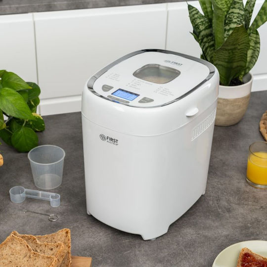 First Austria Bread Maker 550W with Container Capacity 900gr and Baking Programs