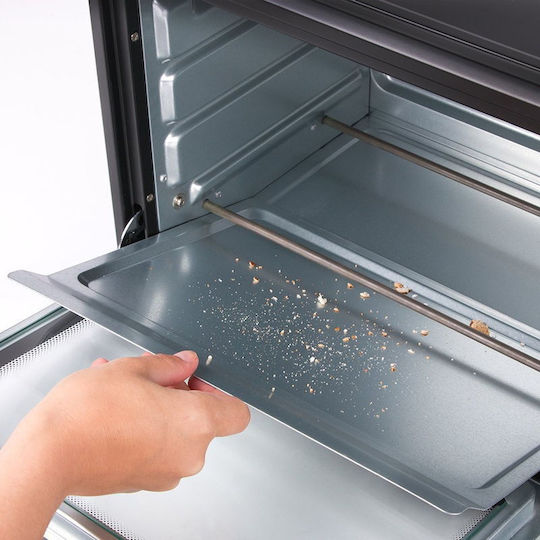 First Austria Electric Countertop Oven 45lt with 2 Burners and Hot Air Function
