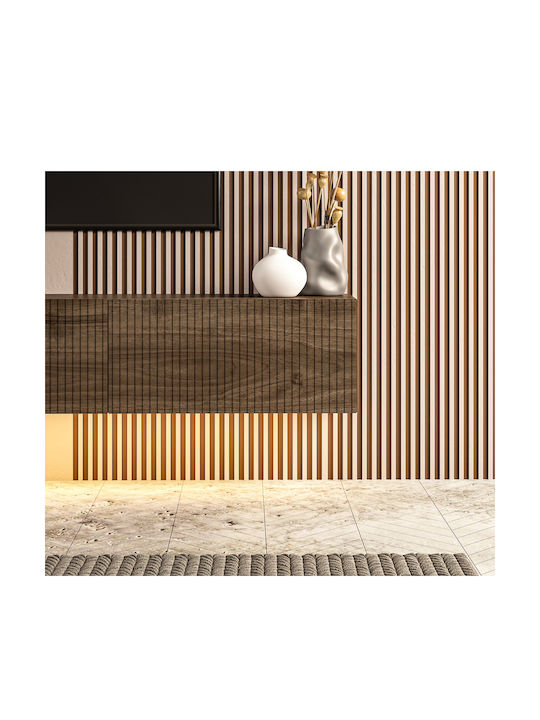 TV-Ständer mit LED-Beleuchtung Braune M180xT31xH28cm