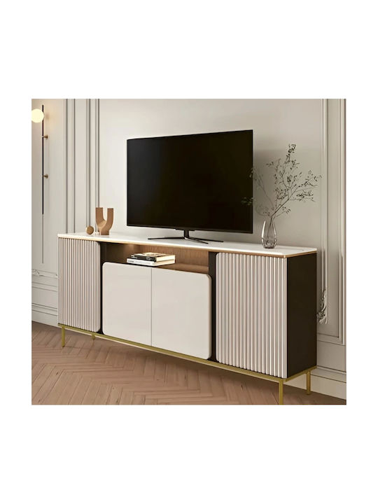 Έπιπλο Τηλεόρασης Πολύχρωμο Μ100xΠ60xΥ60cm
