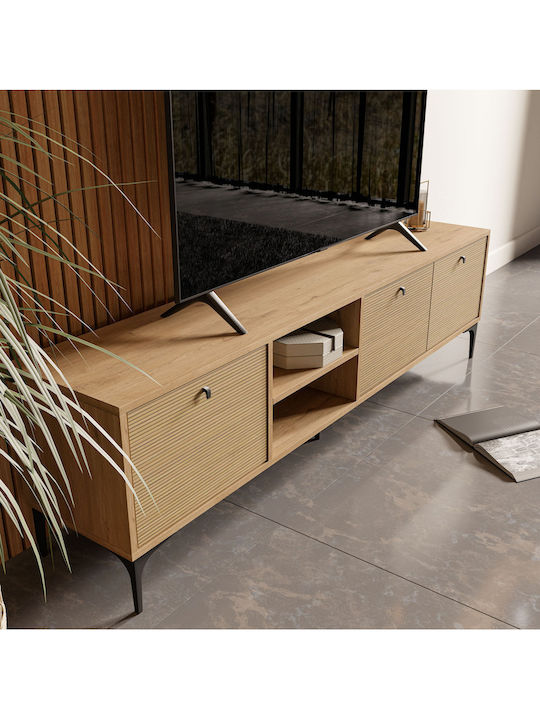 Brown TV Stand L180xD35xH51cm