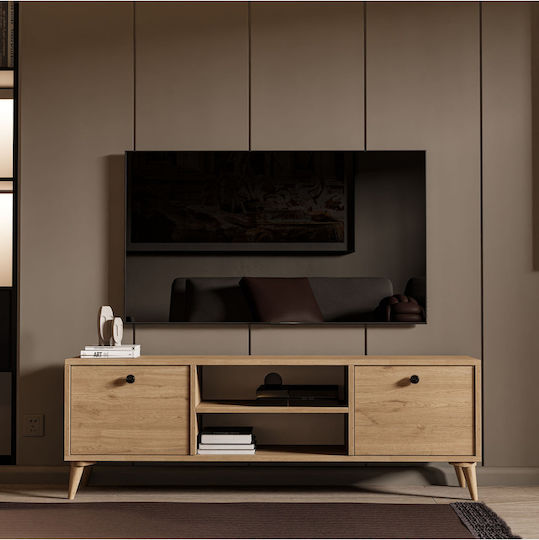 Έπιπλο TV Επιδαπέδιο Καφέ 138x30x45εκ. Έπιπλο TV Επιδαπέδιο Καφέ 138x30x45εκ.