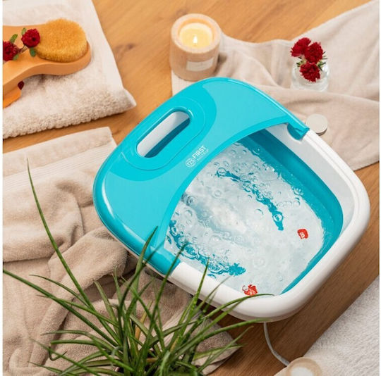 First Austria Massage Device for the Legs with Infrared Heat and Vibration Blue