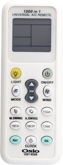 Osio OST-5029-AC Universal Klimaanlagen-Fernbedienung