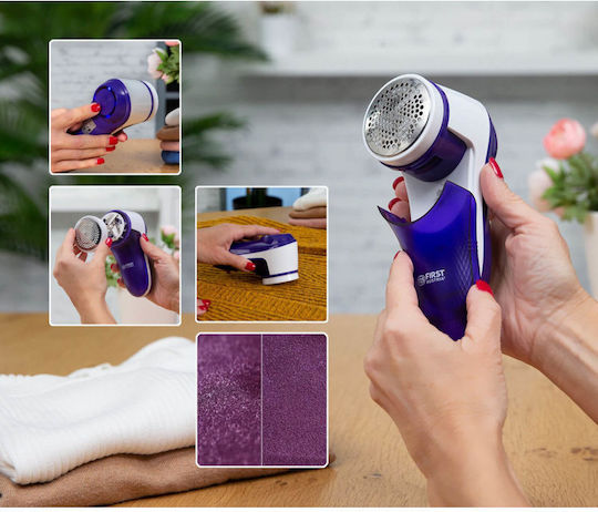 First Austria Rechargeable Fabric Shaver Blue