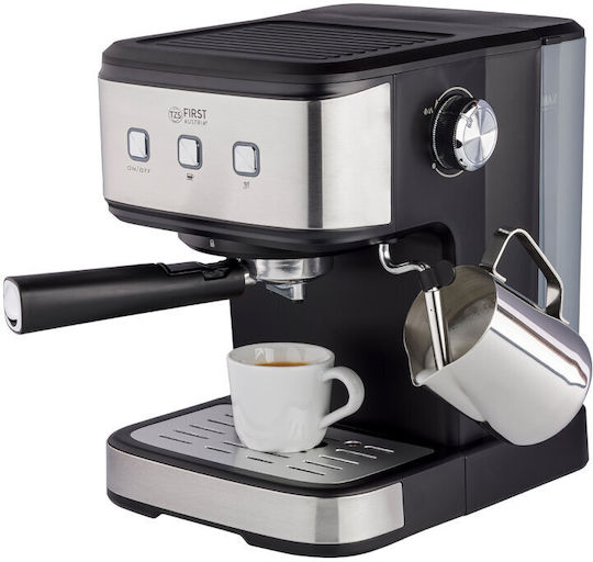 First Austria Espressomaschine 850W Druck 15bar Schwarz FA-5476-2