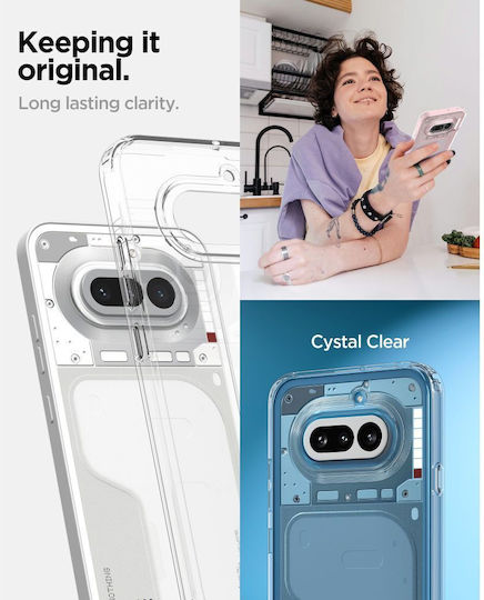Spigen Ultra Hybrid Nothing Phone 4a Crystal Clear 8800283309287