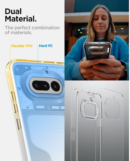 Spigen Ultra Hybrid Nothing Phone 4a Crystal Clear 8800283309287