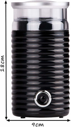 First Austria Electric Coffee Grinder 160W for 65gr Beans Black