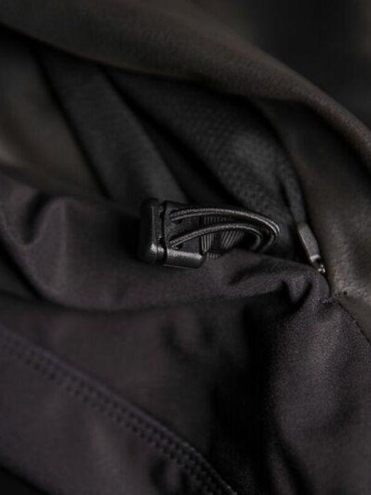 Icon Herren Motorradjacke 4 Jahreszeiten Schwarz