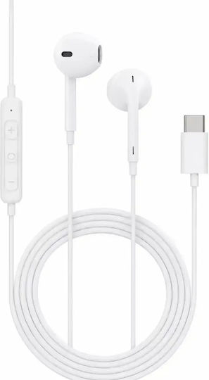 Treqa Ep-782 In-ear Handsfree Headphones with Connector USB-C