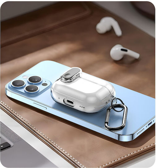 Dux Ducis PECL Силиконов калъф в розов цвят за Apple AirPods 4 / 5