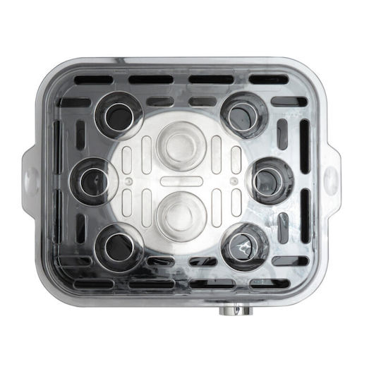 First Austria Egg Cooker 8 Positions 500W Silver