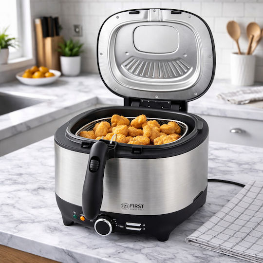 First Austria Deep Fryer 3.5lt Black