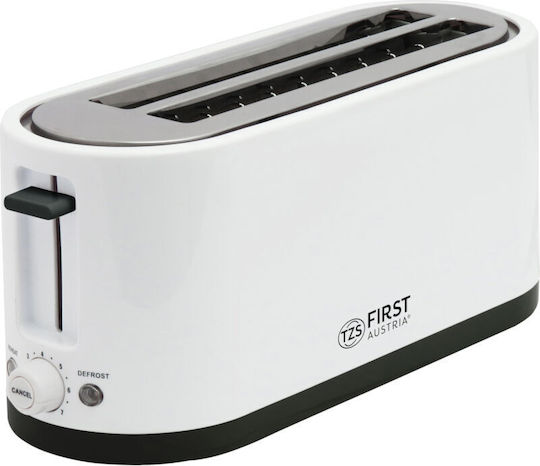 First Austria Toaster 4 Schlitze 1400W Weiß