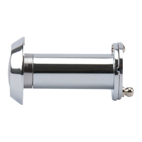 Olympia S 10 Peephole 180° with Diameter 16mm for Door Thickness 35-60mm Silver