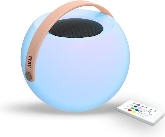 Akai Proffesional Cs6 Shine Bluetooth Speaker 5W with Battery Life up to 8 hours Multicolour