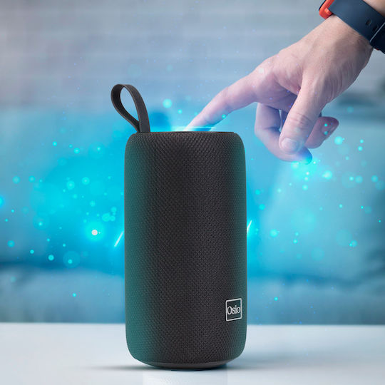 Osio Bluetooth Speaker 16W with Radio and Battery Life up to 4 hours Black OBT-8000BL