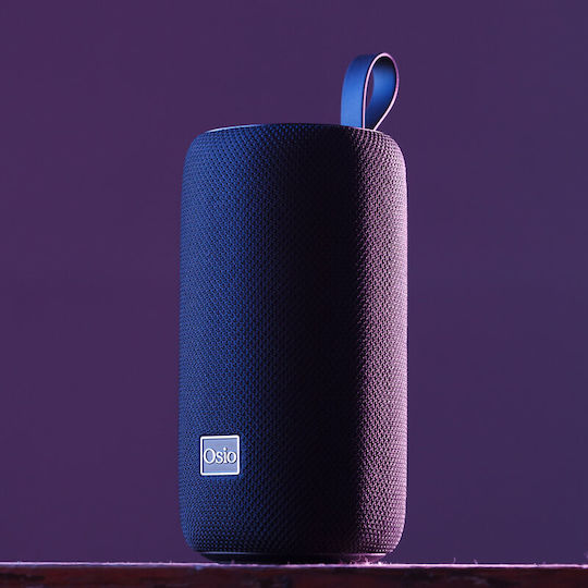 Osio Bluetooth Speaker 16W with Radio and Battery Life up to 4 hours Blue OBT-8000BU