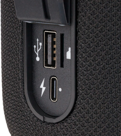Osio Bluetooth Speaker 16W with Radio and Battery Life up to 4 hours Black OBT-8000BL