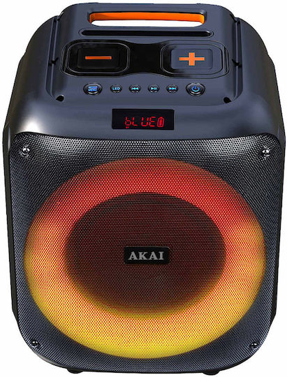 Akai Proffesional Ηχείο Karaoke με Ενσύρματo Μικρόφωνο και Εφέ Φωτισμού Speaker ABTS-V30 Μαύρο