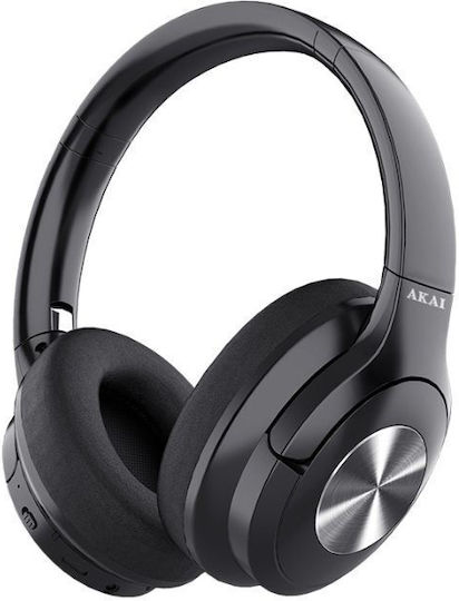 Akai Proffesional BTH-P100 Ασύρματα / Ενσύρματα Over Ear Ακουστικά με 22 ώρες Λειτουργίας Μαύρα