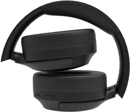 Akai Proffesional Wireless / Wired Over Ear Headphones with 25 hours of Operation Black