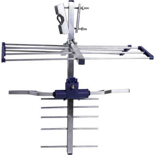 Osio OTA-1012 Draußen Fernsehantenne (Benötigt keine Stromversorgung) Blau