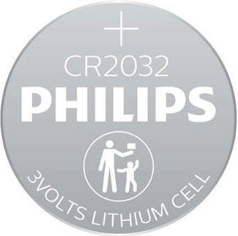 Philips Batterien Lithium für Uhren CR2032 3V 2Stück