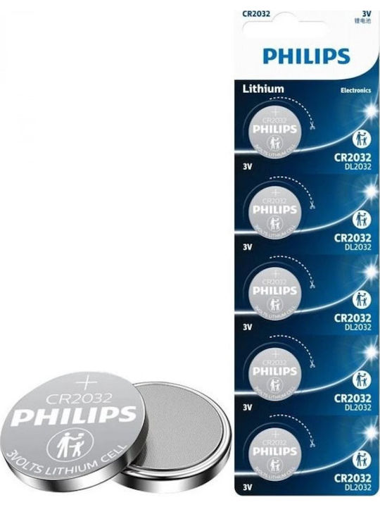 Philips Батерия Литий За часовници CR2032 3V 1бр
