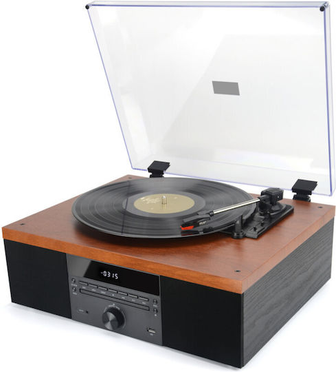 Akai Proffesional ATT-14BT Πικάπ με Προενίσχυση και Ενσωματωμένα Ηχεία Μαύρο