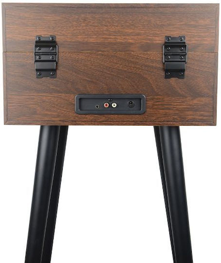 Akai Proffesional ATT-101 BT ATT-101 Βαλιτσάκι Πικάπ με Προενίσχυση και Ενσωματωμένα Ηχεία Καφέ