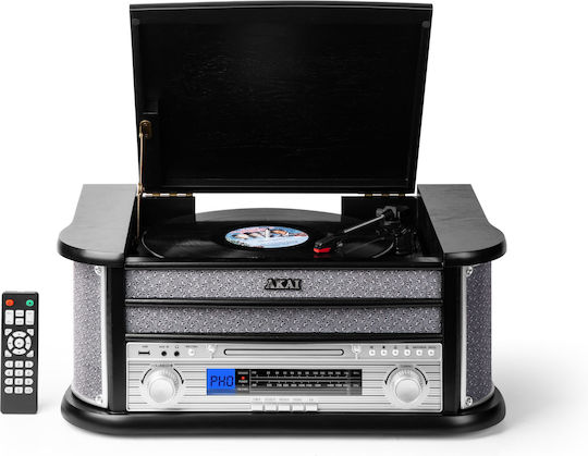 Akai Proffesional ATT-350CC 110584-0047 Πικάπ με Ενσωματωμένα Ηχεία Μαύρο