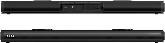 Akai Proffesional ASB-29 Soundbar 2 Bluetooth und HDMI 100W mit Fernbedienung Schwarz