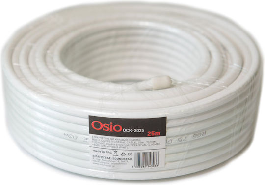 Osio Cable Coaxial Unterminated 25m (OCK-2025) 1pcs