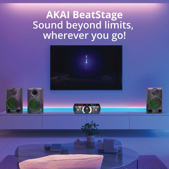 Akai Proffesional Аудиосистема 3.1 180W с CD Player и Bluetooth