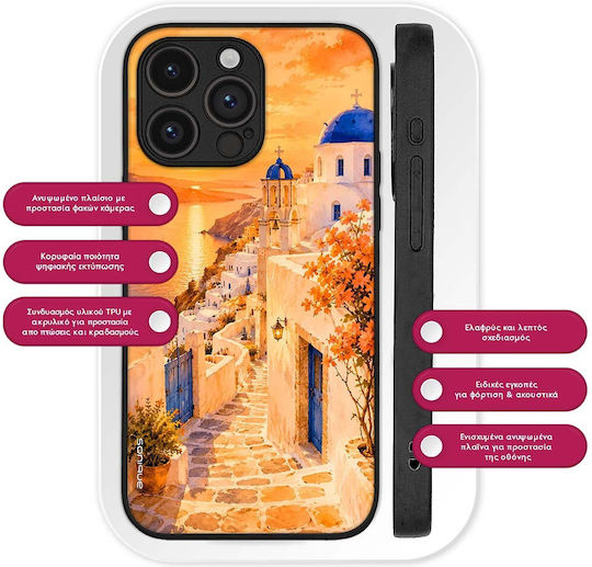 Калъф Sonique Greek Island Muse Series Honor 70 Lite 5g Залез В Оя