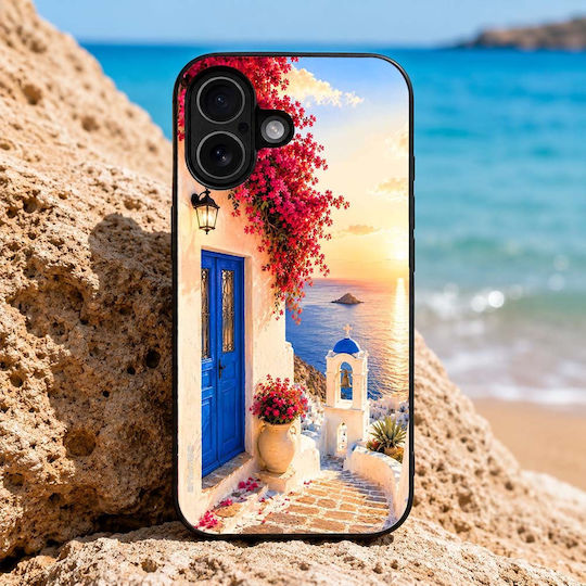 Калъф Sonique Greek Island Muse Series Honor Magic5 Lite 5g Залезът на Санторини